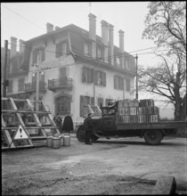 WW 2: border. opening of the frontier, Geneva 1944