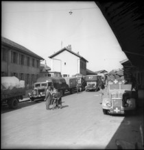 WW 2: food convoy destinated to south of France, 1944