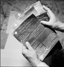 Death certificates, Red Cross 1943