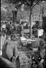 Flea market in Zurich 1971