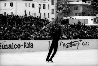 Ice skating world championship 1966 in Davos: pairs skating