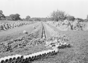 WW 2: land improvement, irrigation, drain, Uttwil 1941