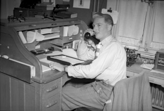 Mobilization report 1947: Call in the office, conscription