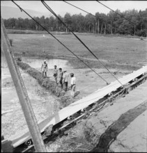 WW 2: land improvement by Lake of Neuchatel, 1944