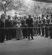 General Guisan at Foire de Genève 1945