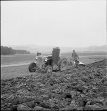 WW 2: crop growing, cereal cultivation, Thunerallmend 1943