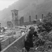 Fox hunting. foxhunting, Switzerland 1959