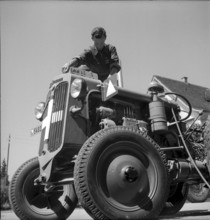 Stock of scrap metal. iron. 1945