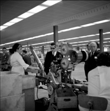 Opening of United Tobacco Factories Ltd, 1964