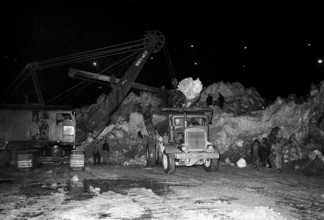 Mattmark glacial ice avalanche, search for the missing workers, persons, 1965