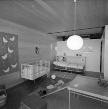SAFFA fair 1958: bathroom in the Residential Tower
