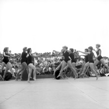 Girls day at the SAFFA fair 1958