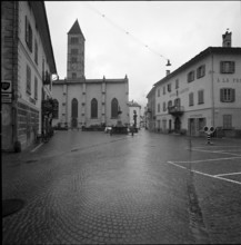 Street in a Valais village, 1944
