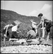 Boy scout camp near Bulle 1954