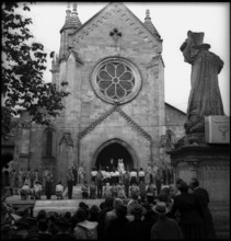 Bible play on Ascension Day in Neuenburg 1943