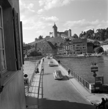 Swiss Championship Amateur League finals 1945 Berne, 5000m: Günther, Trauffer, Hiltbrunner