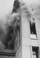 Fire in the ZurichHottingen telephone exchange in 1969