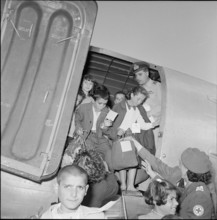 Greek children with tuberculosis recovering in Switzerland, 1956