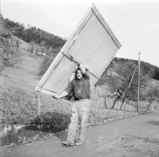 Siegfried Boss, worker at the 1969 Chrampf Olympics