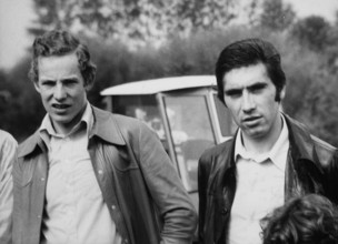 Dietrich Thurau and Eddy Merckx, 1975