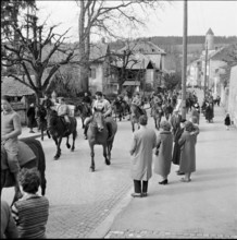 Protest meeting of the farmers of Ajoie, 1957