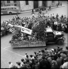 Festival of the Jura People in Delémont, 1955