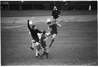 NLA 1968/69: FC Zurich  FC Basel; goalkeeper Othmar Iten