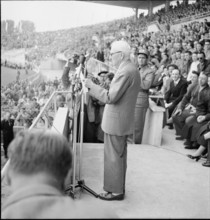 Football World Cup in Switzerland 1954: Opening speech by Jules Rimet