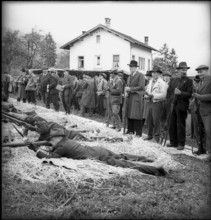 Hohle Gasse shooting in Küssnacht, 1945