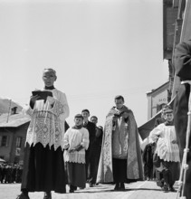 Pentecost procession in Valais, 1941
