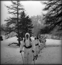 Swiss mountain troops, 1940