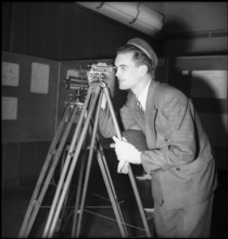 Student at the Technical College in Winterthur 1949