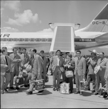 1962 FIFA World Cup: Return of the Swiss national team from Chile
