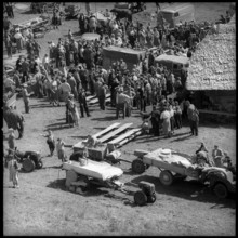 Cheese sharing in the Justistal, 1958