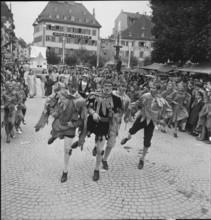 Braderie, folk festival in La ChauxdeFonds, 1946