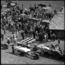 Cheese sharing in the Justistal, 1958