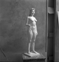 Female figure by Charles Bänninger
