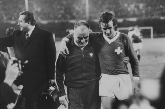 International match England  Switzerland 1971: Maurer, Blättler