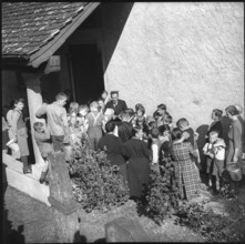 Distribution of butter, custom in Flums, 1940