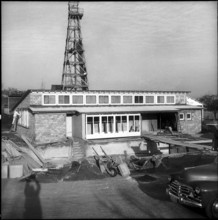 Bad Zurzach under construction; 1955