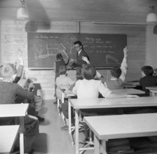 Classroom in the Pestalozzi Children's Village Trogen 1955