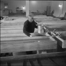 Weesen fish hatchery, Werner Bälli 1958