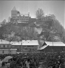 9th Burgdorf Inland Horse Market with Castle, 1944