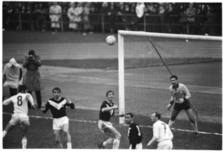 NLA 1968/69: FC Zurich  FC Lugano; goalkeeper Mario Prosperi