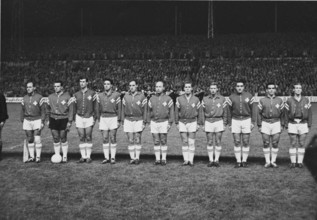International match Switzerland  France 1960, Swiss team
