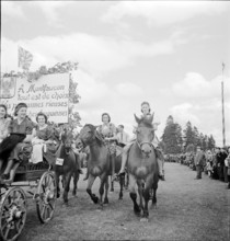 38th MarchéConcours Saignelégier, Cortège, 1941
