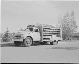 CocaCola delivery truck; 1950