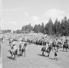 56th MarchéConcours Saignelégier, parade, 1959