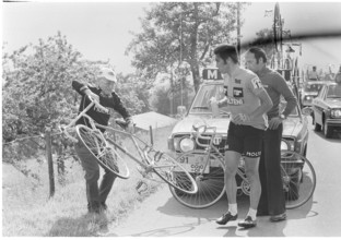 Tour de Suisse 1974: Overall winner Eddy Merckx, defect