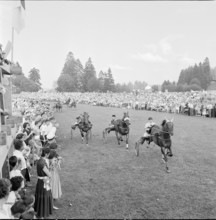 55th MarchéConcours Saignelégier, harness racing, 1958
